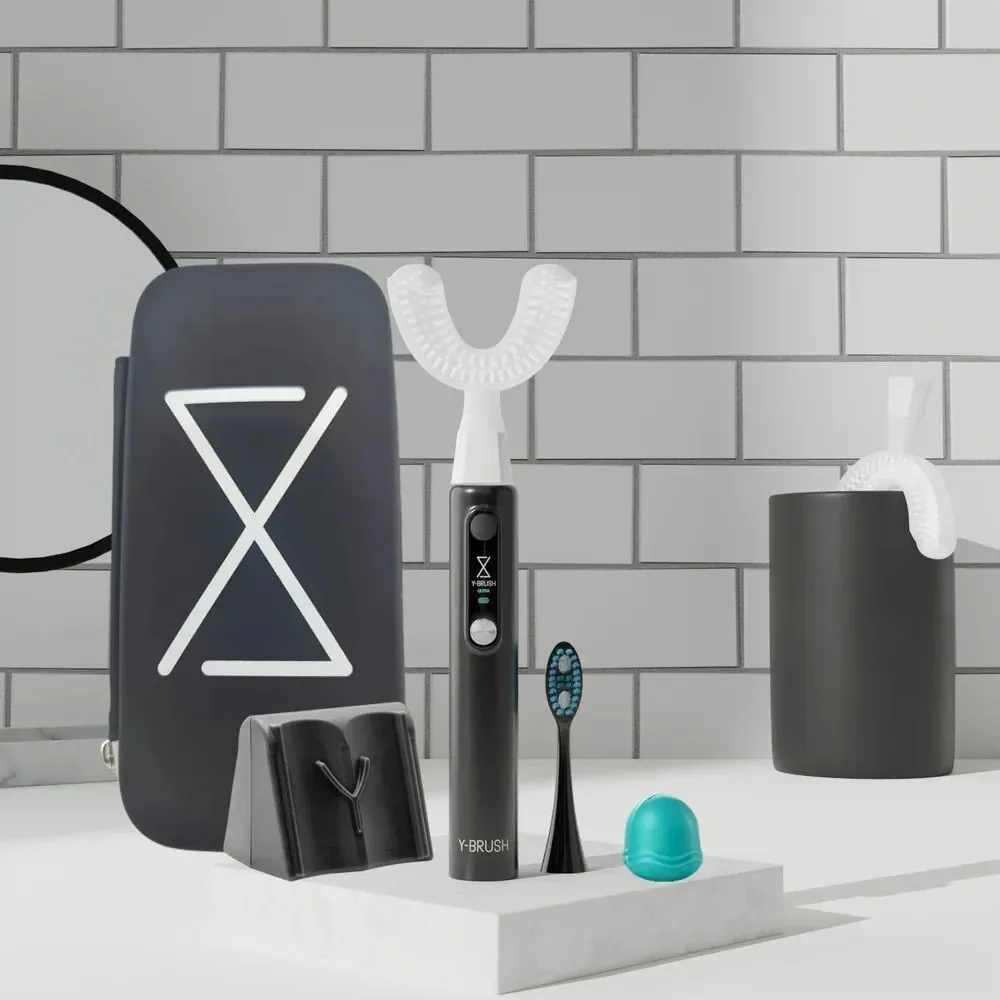 Black Sonic Toothbrush - Ultra Premium Pack